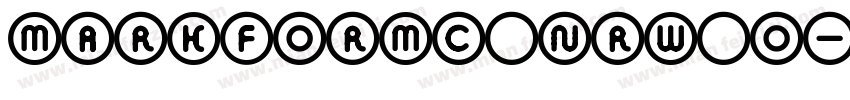 MarkForMC Nrw O字体转换